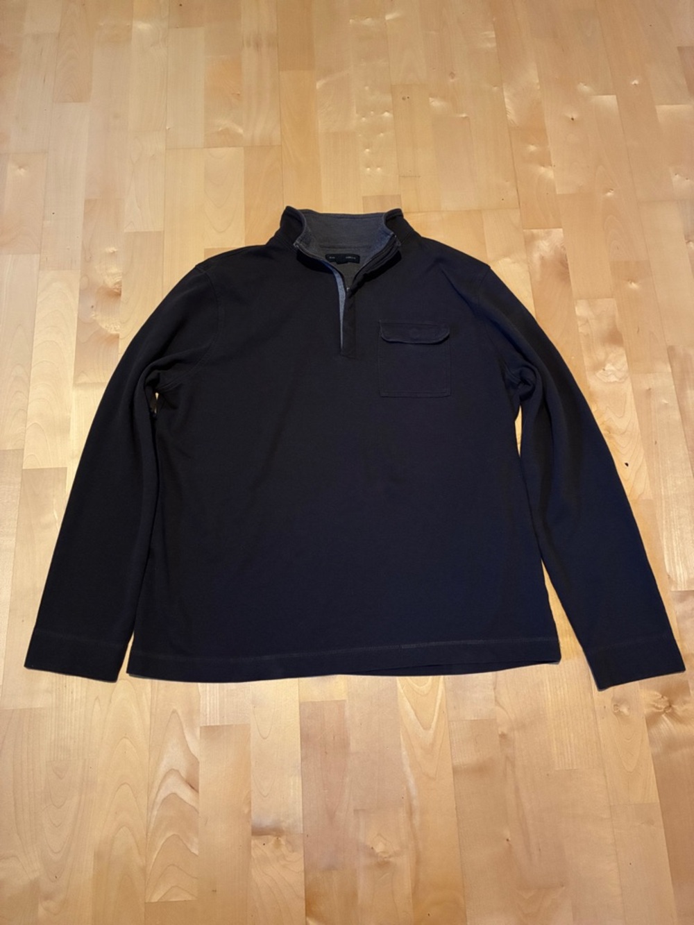 Men's Classic Quarter-Zip Pullover - Brown Banana Republic